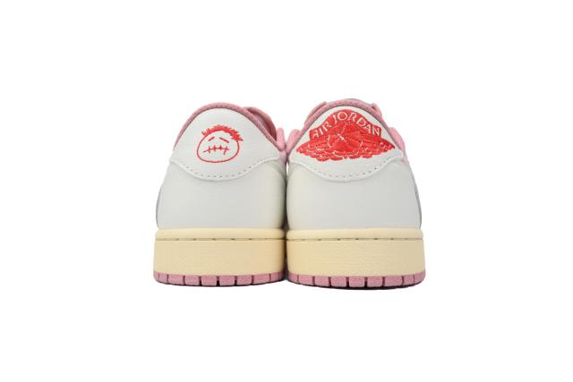 Air Jordαn 1's Low Travis Scott OG White Pink DM7866-600