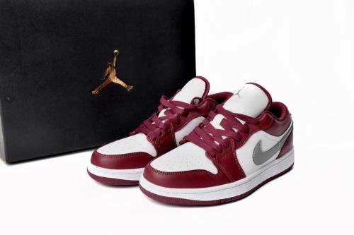 Jordαn 1's White Bordeaux 553558-615