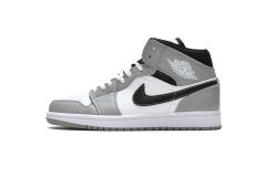 Air Jordαn 1's Mid Light Smoke Grey Anthracite 554724-078