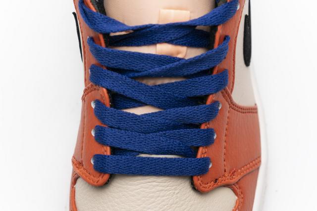 Air Jordαn 1's Mid Team Orange Black 852542-800