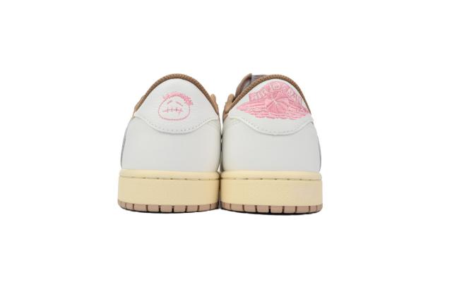 Air Jordαn 1's Travis Scott OG Sail Shy Pink DM7866-106