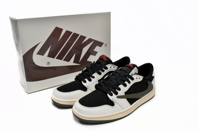 Travis Scott x Air Jordαn 1's Low OG Olive DZ4137-106