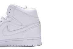 Air Jordαn 1's Mid GS white 554725-109