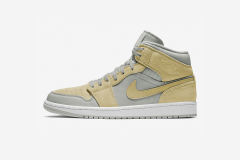 Air Jordαn 1's Mid Mixed Textures Yellow DA4666-001