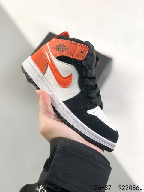 High-top retro basketball shoes for kids 5 colors