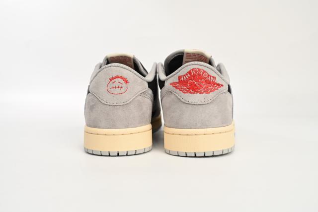 Air Jordαn 1's Travis Scott White Grey DM7866-010