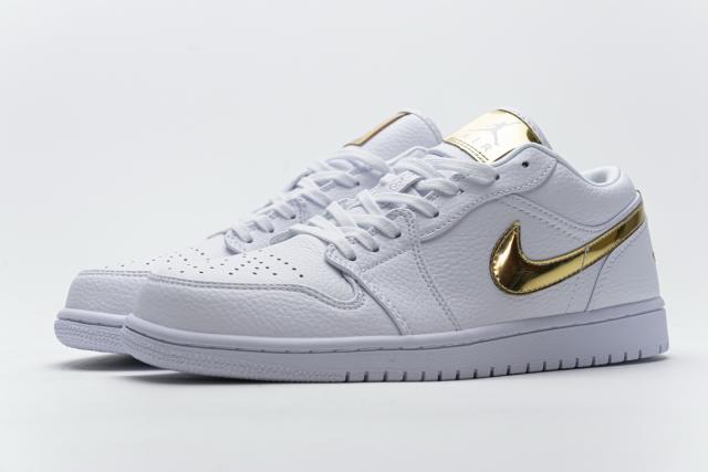 Air Jordαn 1's White Metallic Gold (W) CZ4776-100