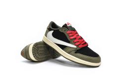 Air Jordαn 1's Low Travis Scott x Dark Green CQ4277-200