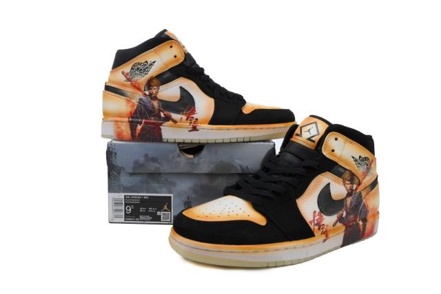 Air Jordαn 1's Mid Black Myth Wukong Shoes Sneakers DH6933-100