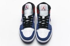 Air Jordαn 1's Mid Multi-Color Swoosh 852542-146