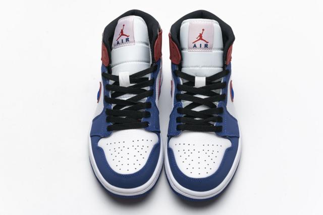 Air Jordαn 1's Mid Multi-Color Swoosh 852542-146
