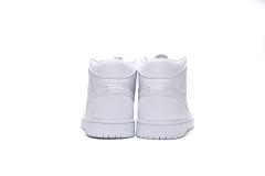 Air Jordαn 1's Mid GS white 554725-109