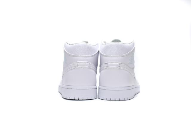 Air Jordαn 1's Mid GS white 554725-109
