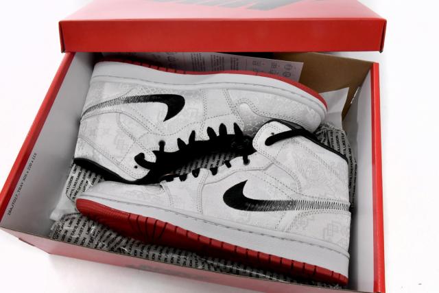 Air Jordαn 1's Mid SE Fearless Edison Chen CLOT CU2804-100