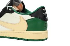 Air Jordαn 1's Travis Scott Black Green Barb DM7866-128