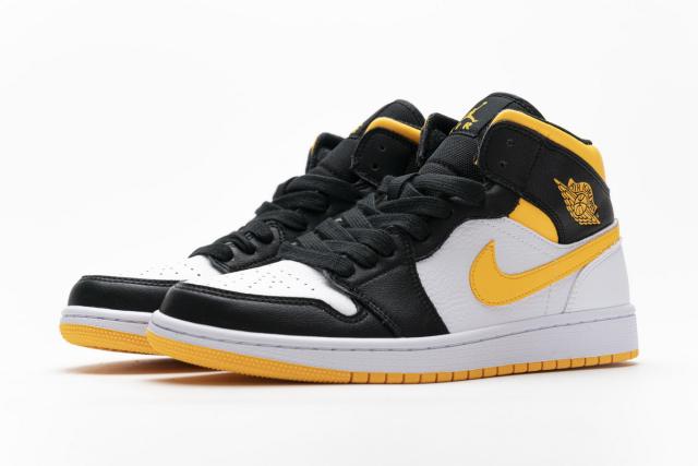 Air Jordαn 1's Mid Laser Orange Black (W) CV5276-107