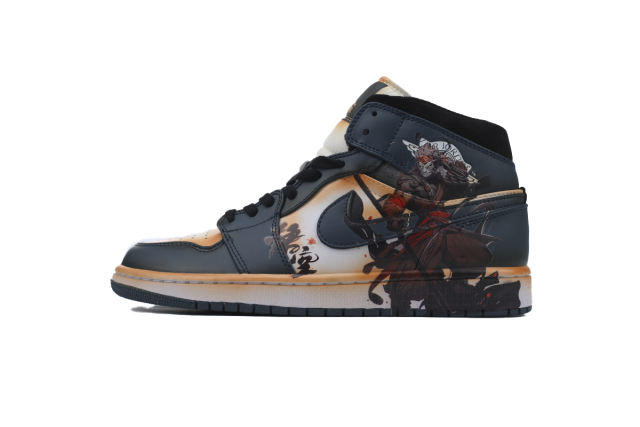 Air Jordαn 1's Mid Black Myth Wukong v3 Shoes Sneakers 554724-411
