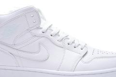 Air Jordαn 1's Mid GS white 554725-109