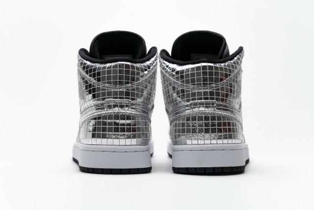 Jordαn 1's Mid SE Disco Metallic Silver (W) CU9304-001