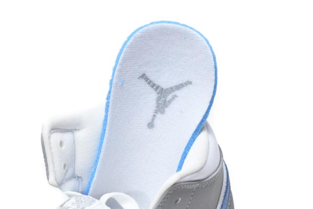 Air Jordαn 1's Mid Wolf Grey Aluminum BQ6472-105