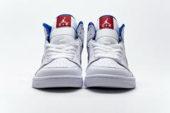 Air Jordαn 1's Mid White Red Royal BQ6472-164