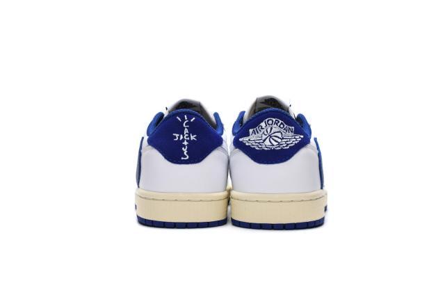 Travis Scott x Air Jordαn 1's Blue Bottom Barb DM9868-218