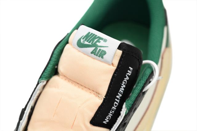 Air Jordαn 1's Travis Scott Black Green Barb DM7866-128