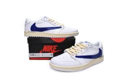Air Jordαn 1's Low Travis Scott White Blue DM6839-186