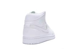 Air Jordαn 1's Mid GS white 554725-109
