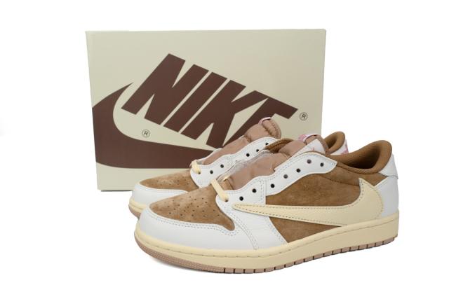 Air Jordαn 1's Travis Scott OG Sail Shy Pink DM7866-106