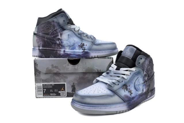 Air Jordαn 1's Mid Black Myth Wukong v2 Shoes Sneakers 554724-078