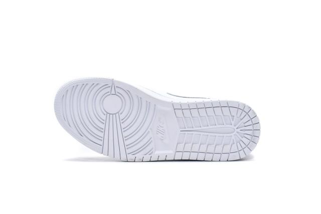 Air Jordαn 1's Mid GS white 554725-109