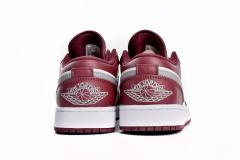 Jordαn 1's White Bordeaux 553558-615