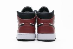Air Jordαn 1's Mid Chicago Black Toe 554725-069