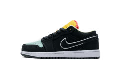 Jordαn 1's Black Aurora Green Laser Orange CK3022-013