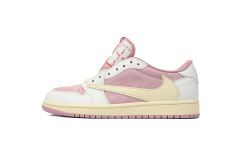 Air Jordαn 1's Low Travis Scott OG White Pink DM7866-600