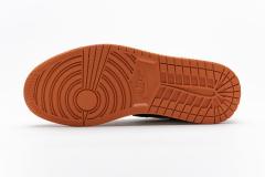 Air Jordαn 1's Mid Team Orange Black 852542-800