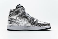 Jordαn 1's Mid SE Disco Metallic Silver (W) CU9304-001