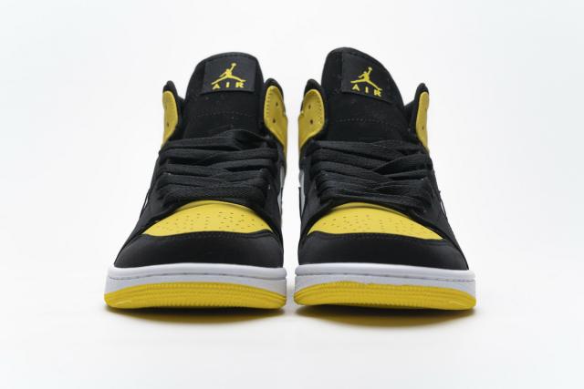 Air Jordαn 1's Mid Yellow Toe Black 852542-071