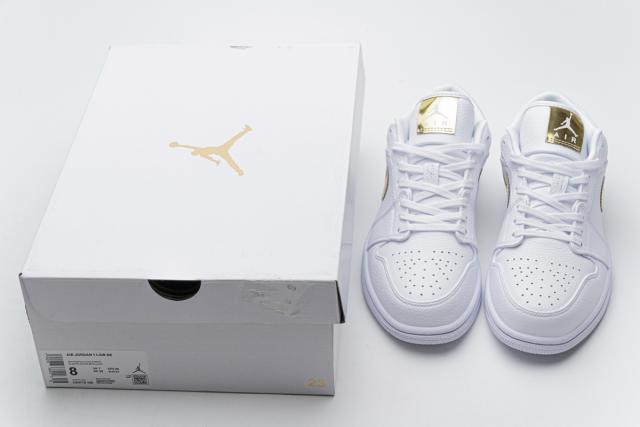 Air Jordαn 1's White Metallic Gold (W) CZ4776-100