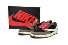 Air Jordαn 1's Low Travis Scott x Dark Green CQ4277-200