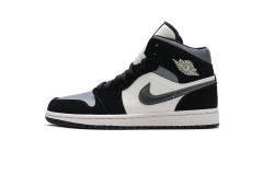 Air Jordαn 1's Mid Satin Grey Toe 852542-011