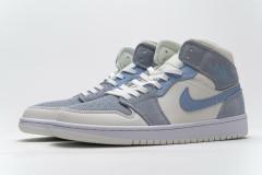Air Jordαn 1's Mid Mixed Textures Blue DA4666-100