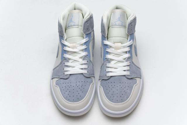 Air Jordαn 1's Mid Mixed Textures Blue DA4666-100