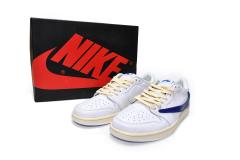 Air Jordαn 1's Low Travis Scott White Blue DM6839-186