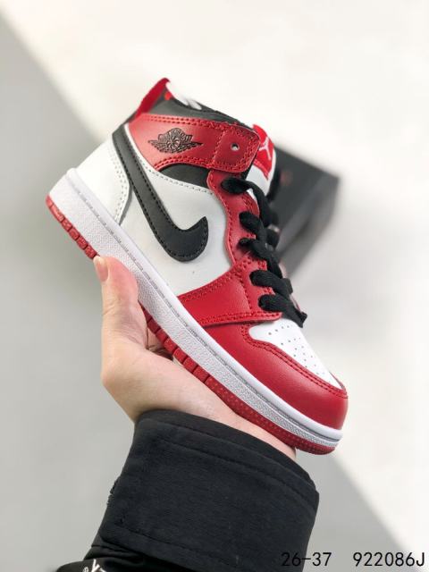 High-top retro basketball shoes for kids 5 colors