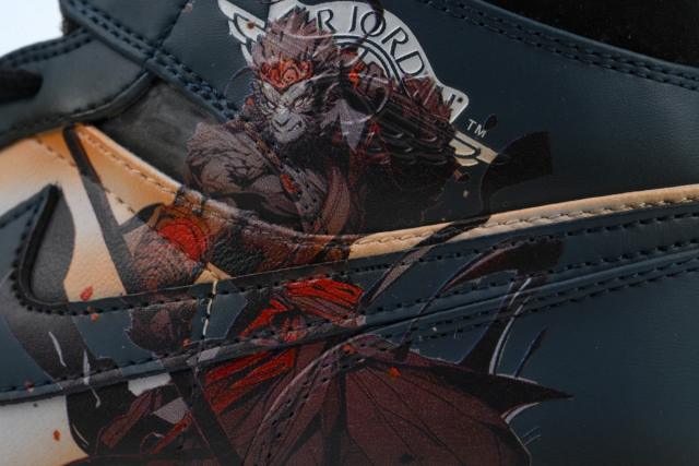 Air Jordαn 1's Mid Black Myth Wukong v3 Shoes Sneakers 554724-411