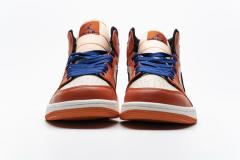 Air Jordαn 1's Mid Team Orange Black 852542-800