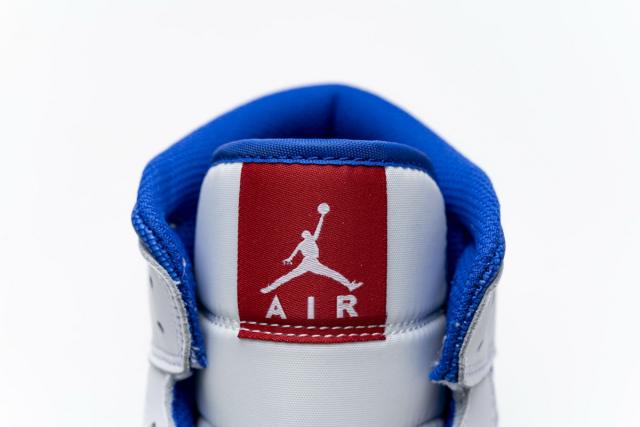 Air Jordαn 1's Mid White Red Royal BQ6472-164