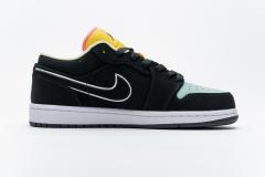 Jordαn 1's Black Aurora Green Laser Orange CK3022-013
